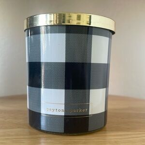 Payton and Parker Checkered Candle